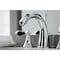 Kingston Brass KS2971PKL Duchess Widespread Bathroom Faucet W/ Brass Pop-Up, Chrome KS2971PKL - alternate 4